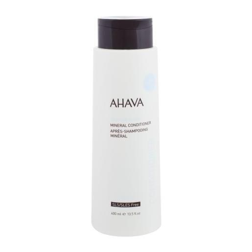 AHAVA deadsea water mineral conditioner 400 ml balsamo ai minerali del mar morto per donna