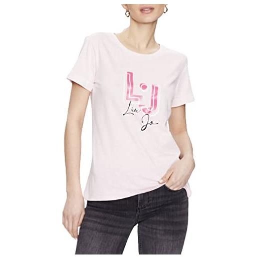 Liu Jo Jeans t shirt liu jo candy pink donna es23lj47 ta3275 j5923 xl