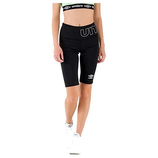 Umbro ciclista donna short fitnss pantaloncino art. 02145 (xs)