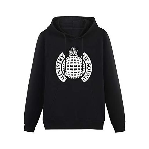 algem ministry of sound dance house music hoodies long sleeve pullover loose hoody mens sweatershirt size 3xl