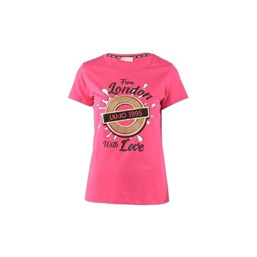 Liu Jo Jeans liu-jo t-shirt donna rosa ta3104 j5003 rosa xl