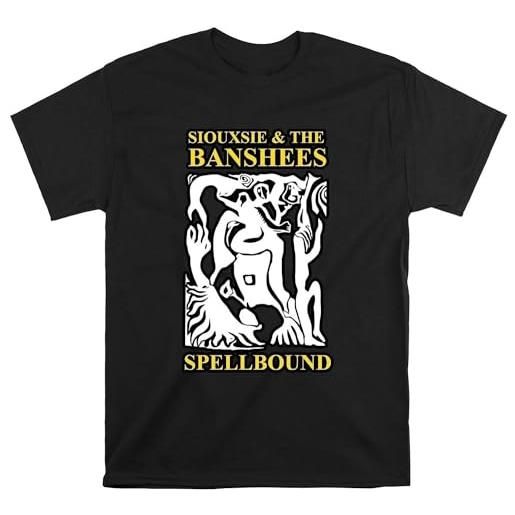 GWQ siouxsie & the banshees t-shirt t-shirt uomo donna maglietta unisex nero, nero , s