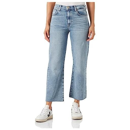 7 For All Mankind jswj1200 jeans, mid blu, 40 donna