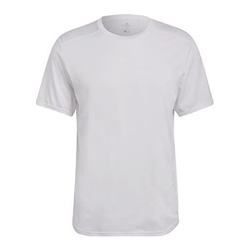 adidas d4r tee men, t-shirt uomo, white, s