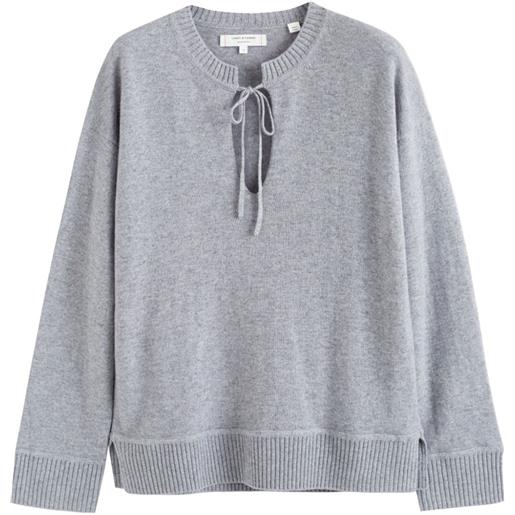 Chinti & Parker maglione con collo lavallière - grigio
