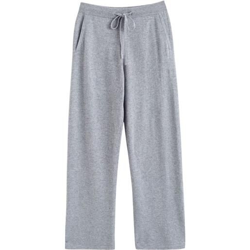 Chinti & Parker pantaloni sportivi con ricamo - grigio