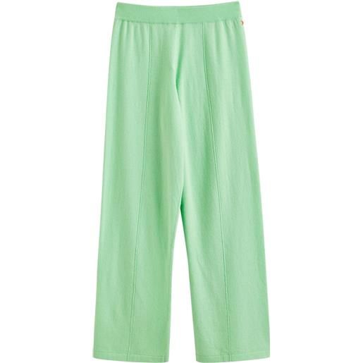 Chinti & Parker pantaloni a gamba ampia - verde