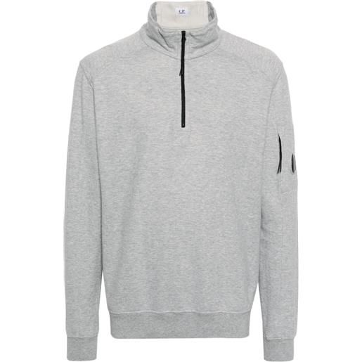 C.P. Company maglione con dettaglio lente - grigio