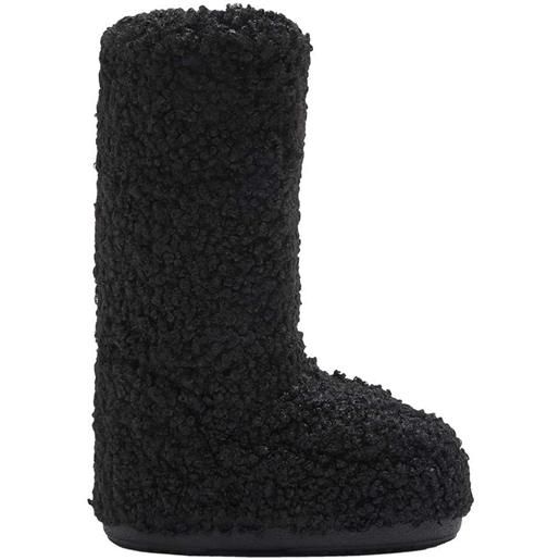 Moon Boot icon faux curly snow boots nero eu 35-38 donna