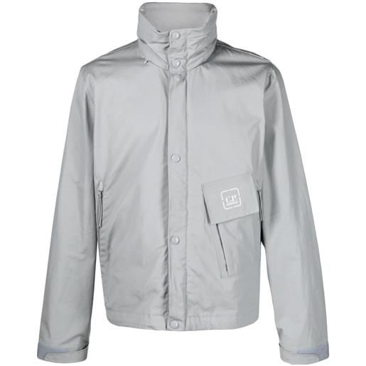 C.P. Company giacca con applicazione - grigio