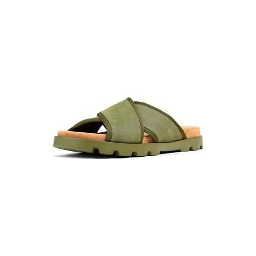 Camper brutus sandal k100958-sandali, slide uomo, verde 002, 42 eu