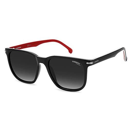 Carrera 300/s occhiali, nero rigato, 54 unisex adulto