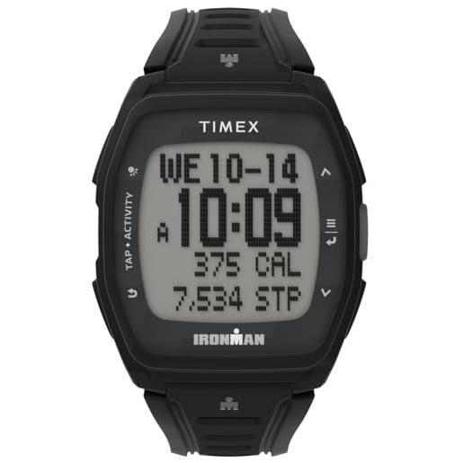 Timex orologio Timex ironman® timing outdoor premium da uomo con cinturino in silicone da 41 mm tw5m56000