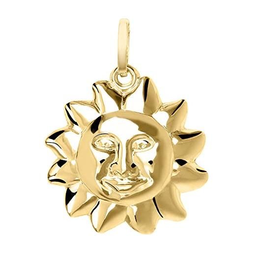 My Gold my. Gold pendente da donna oro giallo 8k 333/000 (senza catena) sole golden sun v0004241