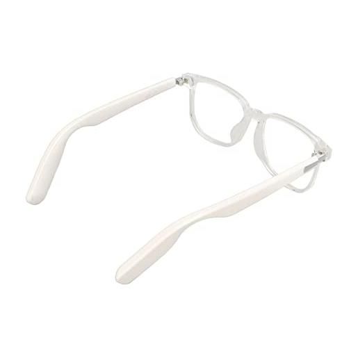 BOLORAMO occhiali intelligenti, aspirazione magnetica blocco luce blu ip67 occhiali bluetooth impermeabili per tutti i giorni da uomo