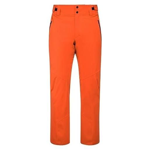 Head summit-pantaloni da uomo neve, arancione fluo, m
