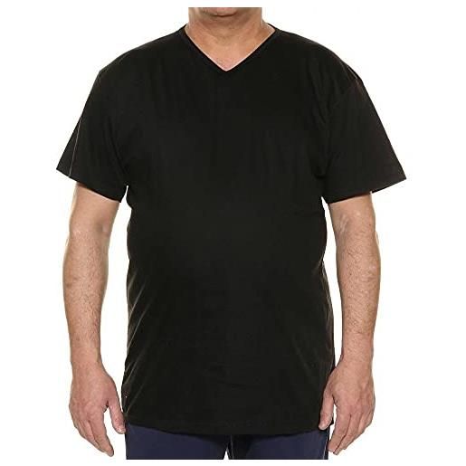 Maxfort maglietta intima uomo mezza manica scollo v emy 500, bianco, 9xl