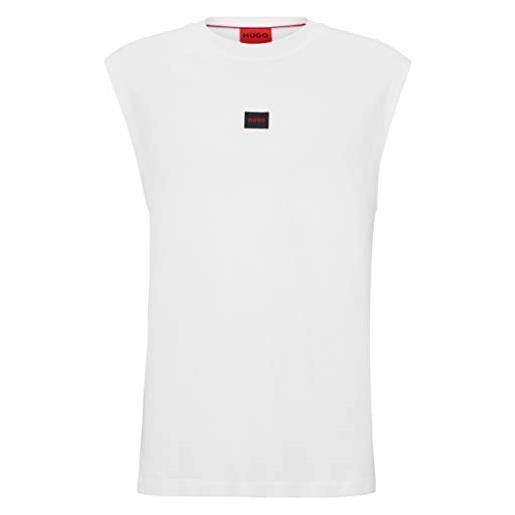 HUGO dankto232 t-shirt, open white 127, xxl uomo