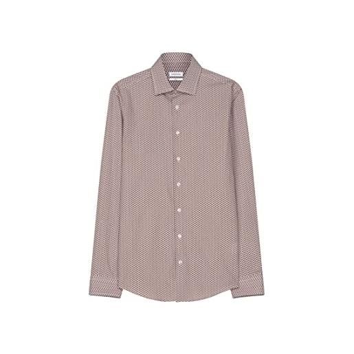 Seidensticker 686280 camicia, marrone, 41 uomo