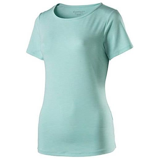 Energetics gora, t-shirt donna, turchese (turquoise/melange), 44