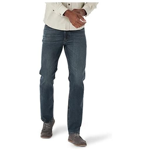 Wrangler vestibilità normale ed elasticizzata jeans, fiume, 34w x 34l uomo