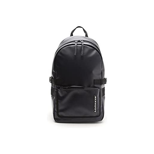 Lacoste-men backpack-nh4264sb, bleu nuit noir, taille unique