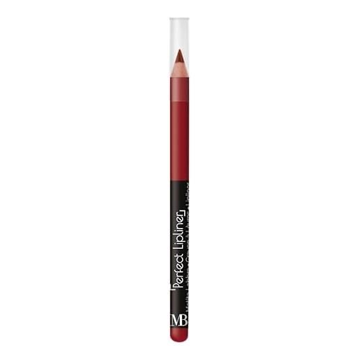 Mb milano - matita per labbra - red - colore intenso - tracciato preciso