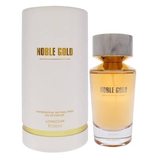 Lonkoom noble gold by Lonkoom for women - 3,4 oz edp spray