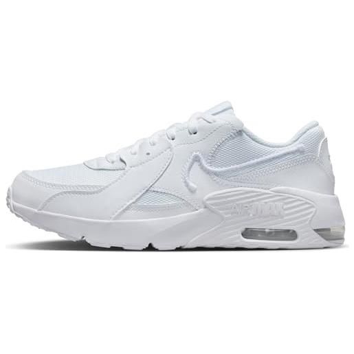 Nike air max excee, scarpe da ginnastica, multicolore (white citron tint football grey), 36 eu