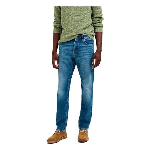 SELECTED HOMME slh196-straightscott 31601 m. Blue w noos jeans, media blu denim, 29w x 32l uomo