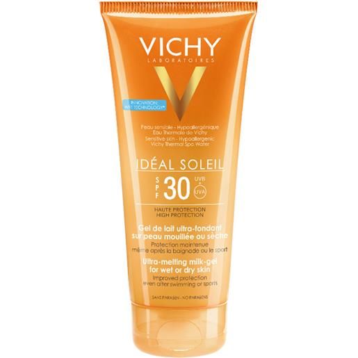 Vichy ideal soleil gel wet crp spf30