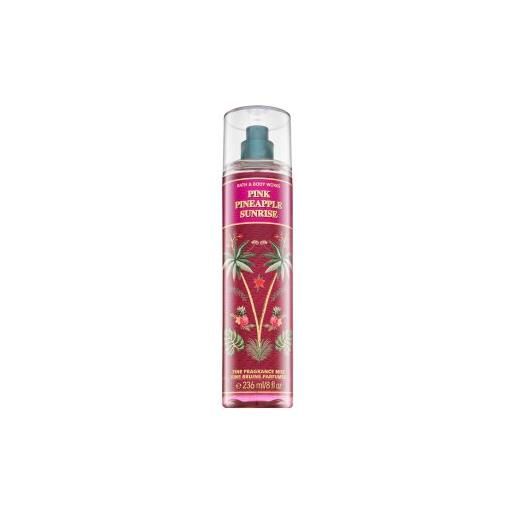 Bath & Body Works pink pineapple sunrise spray per il corpo da donna 236 ml