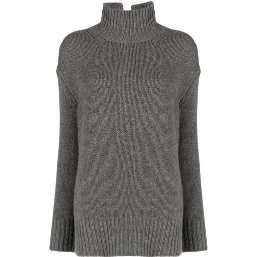 Liska maglione a collo alto - grigio