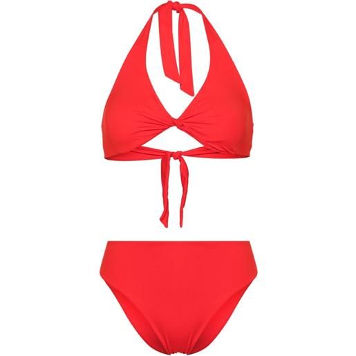 Fisico bikini a triangolo - rosso