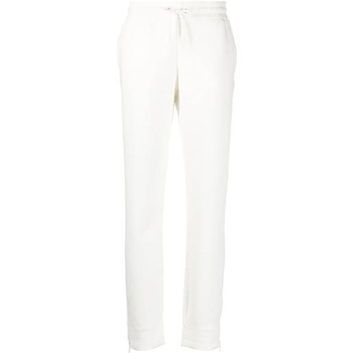 Emporio Armani pantaloni sportivi con coulisse - bianco
