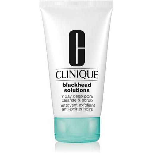 CLINIQUE blackhead solutions 7 day deep pore cleanse & scrub - 125ml