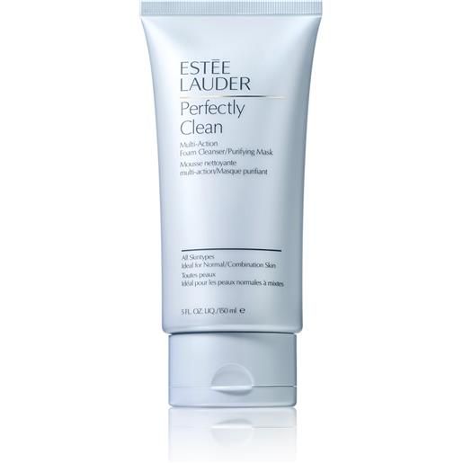ESTEE LAUDER perfectly clean multi-action foam cleanser/purifying mask - 150ml