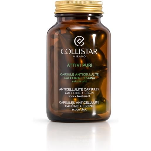 COLLISTAR attivi puri capsule anti cellulite caffeina + escina - 14pz