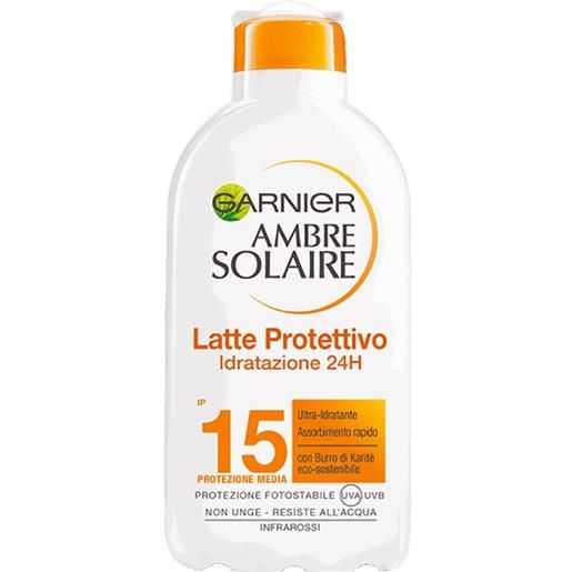 GARNIER ambre solaire latte protettivo spf15 - 200ml