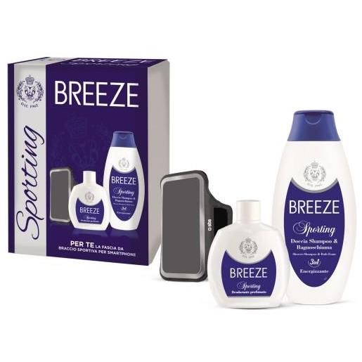BREEZE cofanetto deodorante squeeze sporting - set