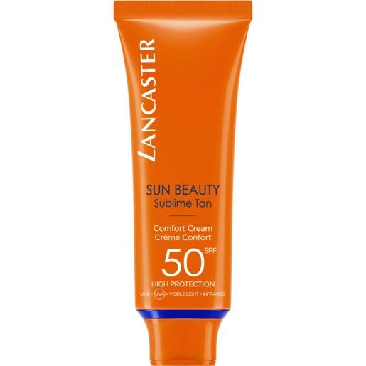 LANCASTER sun beauty crema viso effetto comfort spf50 - 50ml
