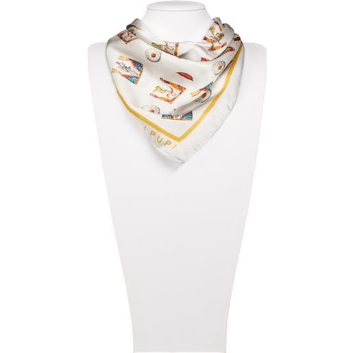 I pupi foulard caos 53x53 argento