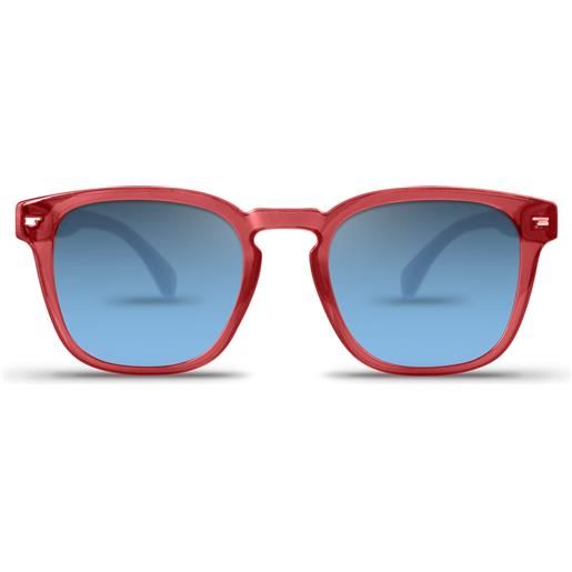 EXCAPE occhiali da sole serie 13 symbol crystal rosso scarlatto 13.4 - 1pz