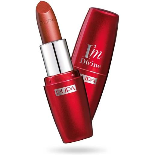 Pupa i'm divine rossetto 001 angelic scarlet