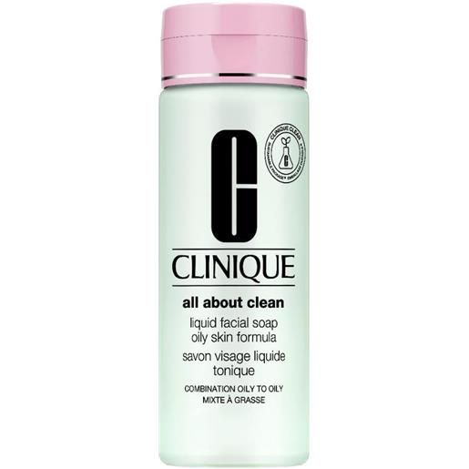 CLINIQUE liquid facial soap pelle da miste a grasse - 200ml