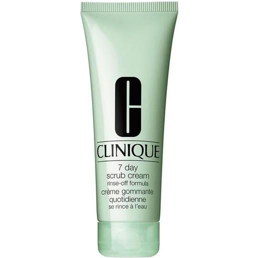 CLINIQUE 7 day scrub cream rinse-off formula - 250ml