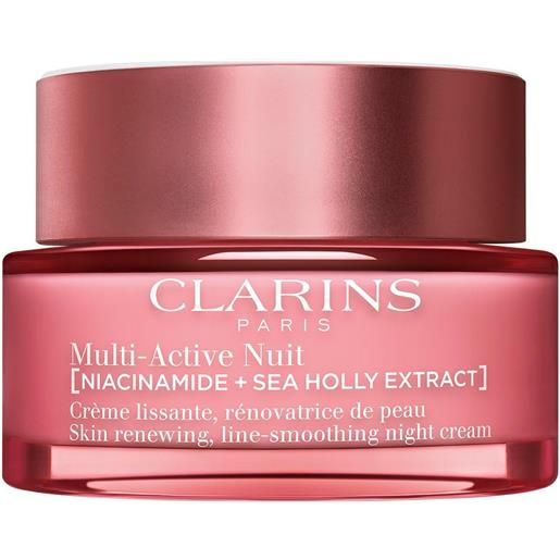 CLARINS multi-active crema notte per tutti i tipi di pelle - 50ml