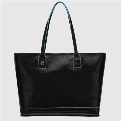 PIQUADRO borsa shopping bag con compartimento porta ipad®mini nero