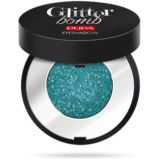 PUPA glitter bomb eyeshadow 004 emerald jewel