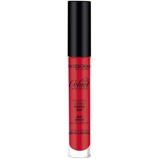 DEBORAH fluid velvet mat lipstick iconic red 06